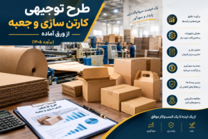 طرح توجیهی کارتن سازی
